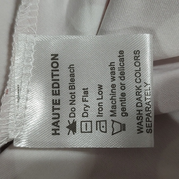 Chic Pink Polka Dot Cap Sleeve V neck Flirty Dress - Picture 5 of 6